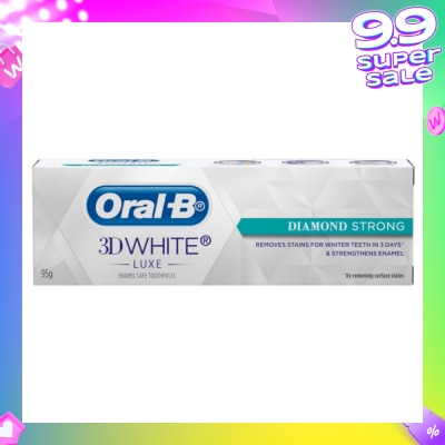 ORAL-B 3Dwhite Luxe Diamond Strong Toothpaste 95g