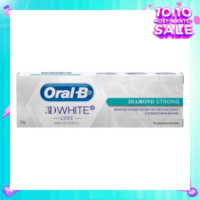 ORAL-B 3Dwhite Luxe Diamond Strong Toothpaste 95g