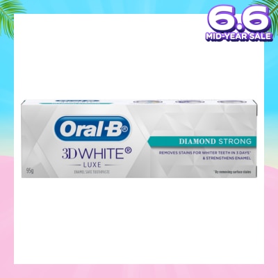 ORAL-B 3Dwhite Luxe Diamond Strong Toothpaste 95g