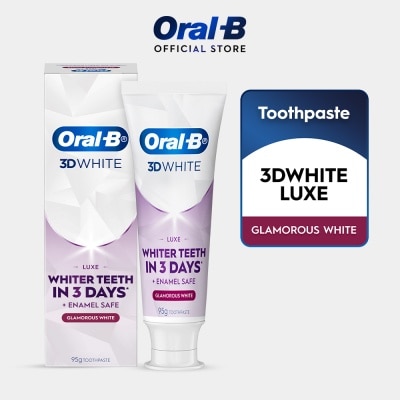 ORAL-B - 3D White Luxe Glamorous Whitening Toothpaste 95g