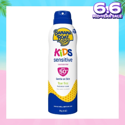 BANANA BOAT Simply Protect Kids Sunscreen Lotion Spray SPF50+ 170g