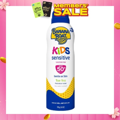 BANANA BOAT Simply Protect Kids Sunscreen Lotion Spray SPF50+ 170g