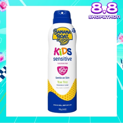 BANANA BOAT Simply Protect Kids Sunscreen Lotion Spray SPF50+ 170g