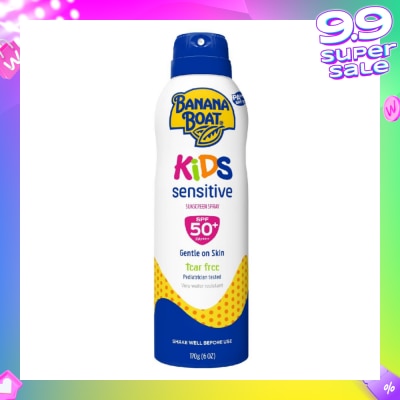 BANANA BOAT Simply Protect Kids Sunscreen Lotion Spray SPF50+ 170g