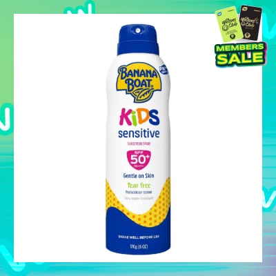 BANANA BOAT Simply Protect Kids Sunscreen Lotion Spray SPF50+ 170g