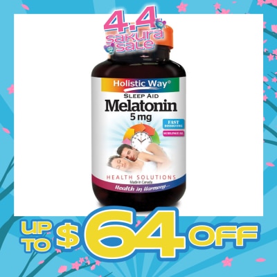 HOLISTIC WAY - Melatonin 5mg Tablets 30's