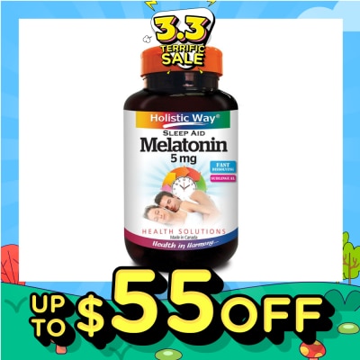 HOLISTIC WAY Melatonin 5mg Tablets 30's