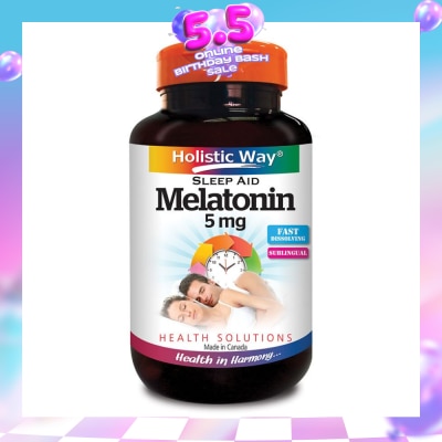 HOLISTIC WAY - Melatonin 5mg Tablets 30's