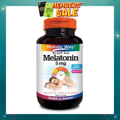 HOLISTIC WAY - Melatonin 5mg Tablets 30's