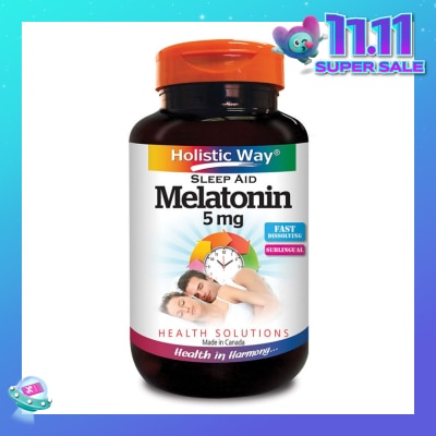 HOLISTIC WAY Melatonin 5mg Tablets 30's