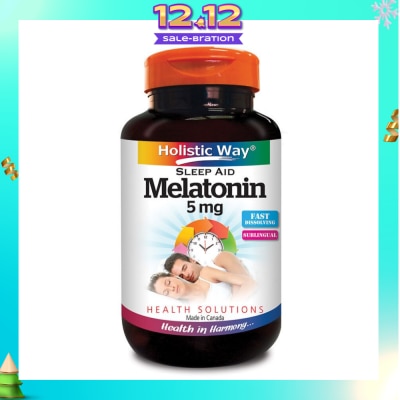 HOLISTIC WAY Melatonin 5mg Tablets 30's