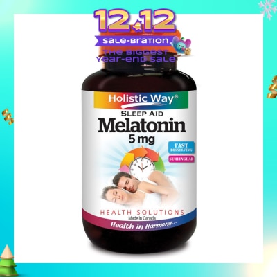 HOLISTIC WAY Melatonin 5mg Tablets 30's