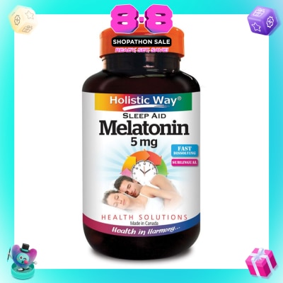 HOLISTIC WAY - Melatonin 5mg Tablets 30's