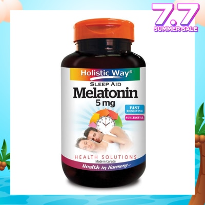 HOLISTIC WAY Melatonin 5mg Tablets 30's