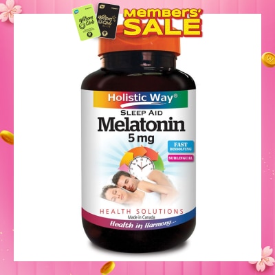 HOLISTIC WAY Melatonin 5mg Tablets 30's