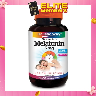 HOLISTIC WAY Melatonin 5mg Tablets 30's