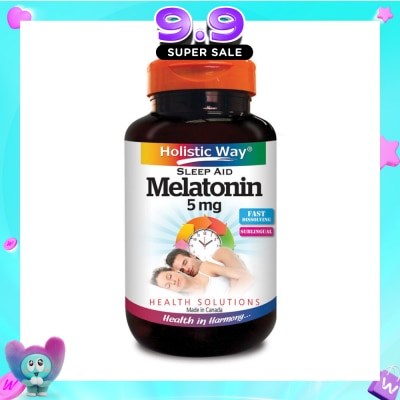 HOLISTIC WAY - Melatonin 5mg Tablets 30's image