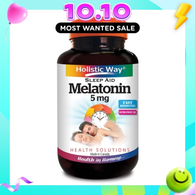 HOLISTIC WAY Melatonin 5mg Tablets 30's image