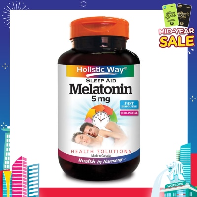 HOLISTIC WAY Melatonin 5mg Tablets 30's