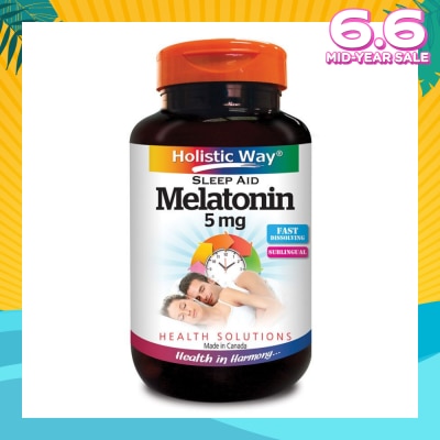 HOLISTIC WAY Melatonin 5mg Tablets 30's