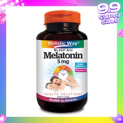 HOLISTIC WAY Melatonin 5mg Tablets 30's