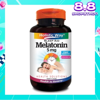 HOLISTIC WAY Melatonin 5mg Tablets 30's