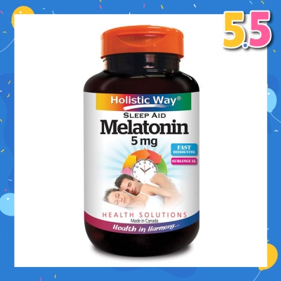 HOLISTIC WAY Melatonin 5mg Tablets 30's