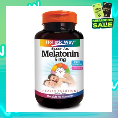 HOLISTIC WAY Melatonin 5mg Tablets 30's