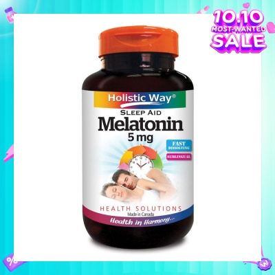 HOLISTIC WAY Melatonin 5mg Tablets 30's