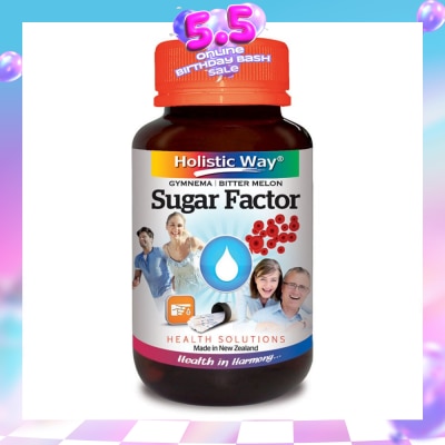 HOLISTIC WAY - Sugar Factor 60's Vcaps