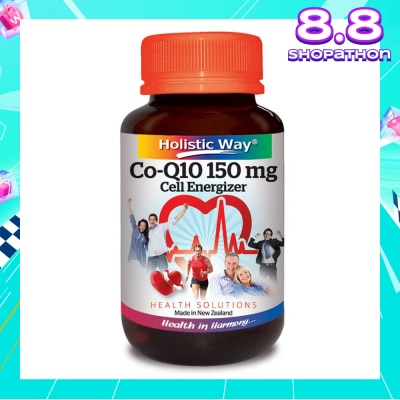 HOLISTIC WAY CoQ10 150mg 30 Vegetarian Capsules