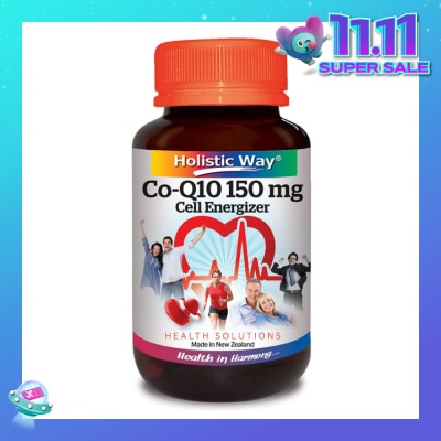 HOLISTIC WAY CoQ10 150mg 30 Vegetarian Capsules