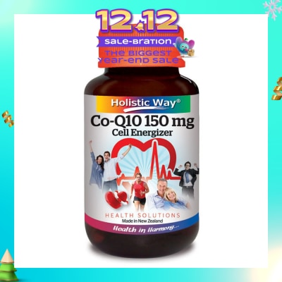 HOLISTIC WAY CoQ10 150mg 30 Vegetarian Capsules