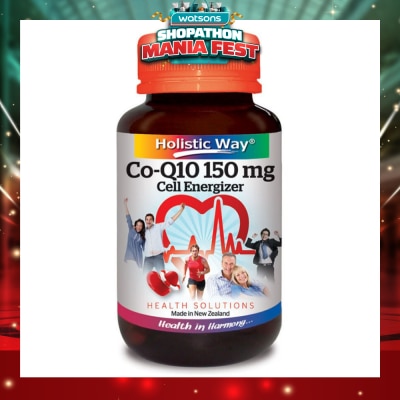HOLISTIC WAY - CoQ10 150mg 30 Vegetarian Capsules