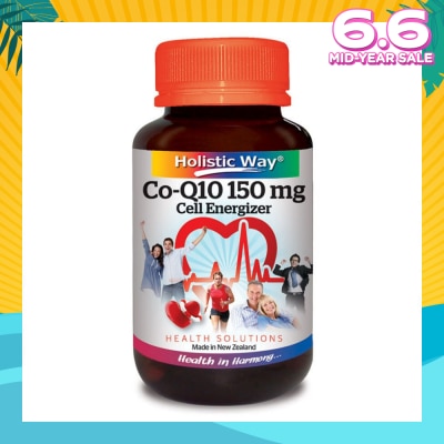 HOLISTIC WAY CoQ10 150mg 30 Vegetarian Capsules