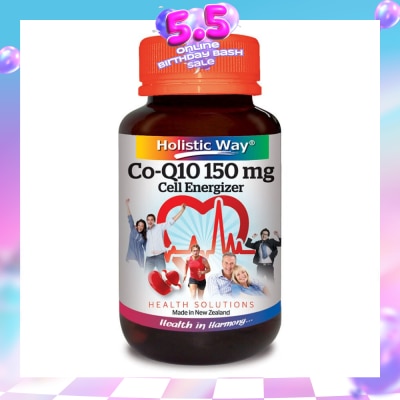 HOLISTIC WAY - CoQ10 150mg 30 Vegetarian Capsules