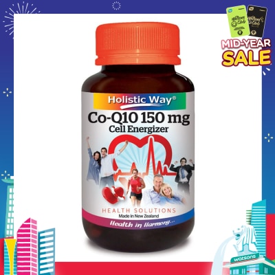 HOLISTIC WAY CoQ10 150mg 30 Vegetarian Capsules