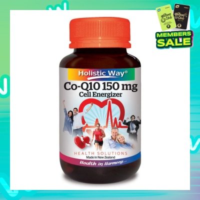 HOLISTIC WAY CoQ10 150mg 30 Vegetarian Capsules