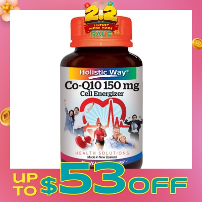 HOLISTIC WAY CoQ10 150mg 30 Vegetarian Capsules