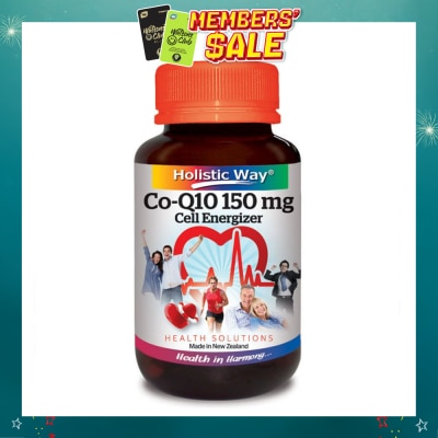 HOLISTIC WAY - CoQ10 150mg 30 Vegetarian Capsules