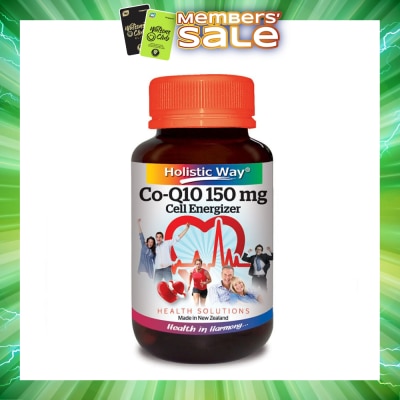 HOLISTIC WAY - CoQ10 150mg 30 Vegetarian Capsules