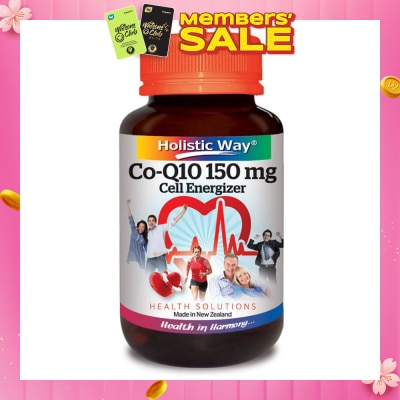 HOLISTIC WAY CoQ10 150mg 30 Vegetarian Capsules