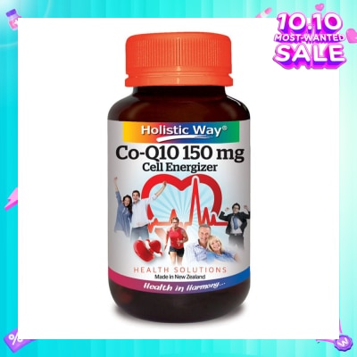 HOLISTIC WAY CoQ10 150mg 30 Vegetarian Capsules