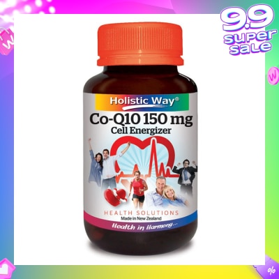 HOLISTIC WAY CoQ10 150mg 30 Vegetarian Capsules