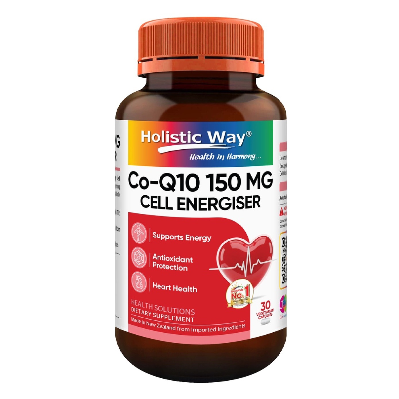 CoQ10 150mg 30 Vegetarian Capsules image