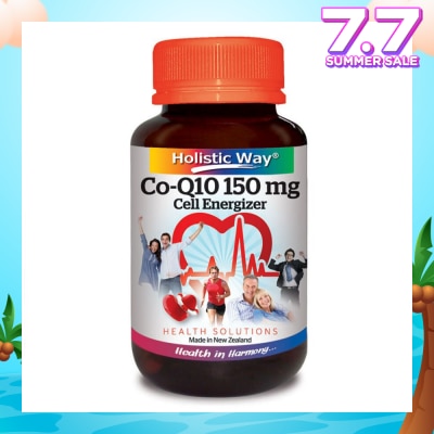 HOLISTIC WAY CoQ10 150mg 30 Vegetarian Capsules