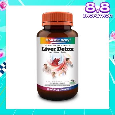 HOLISTIC WAY Liver Tonic 90 Vegetarian Capsules