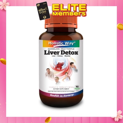 HOLISTIC WAY Liver Tonic 90 Vegetarian Capsules