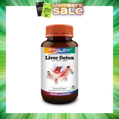 HOLISTIC WAY - Liver Tonic 90 Vegetarian Capsules