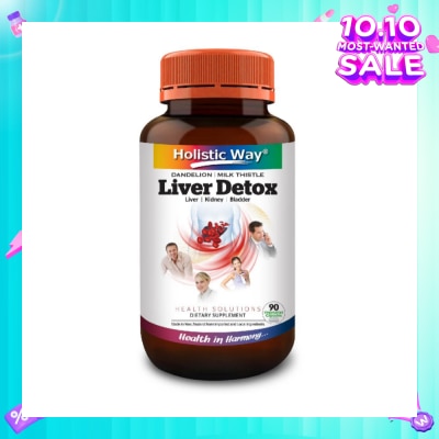HOLISTIC WAY Liver Tonic 90 Vegetarian Capsules